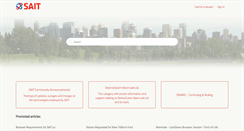 Desktop Screenshot of ets.sait.ca